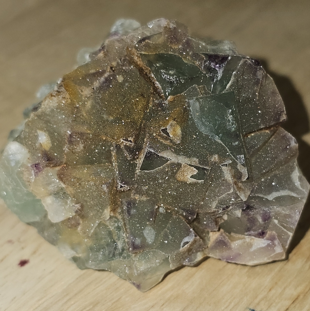  Fluorite Cluster Brandberg Area, Dâures Constituency, Erongo Region, Namibia